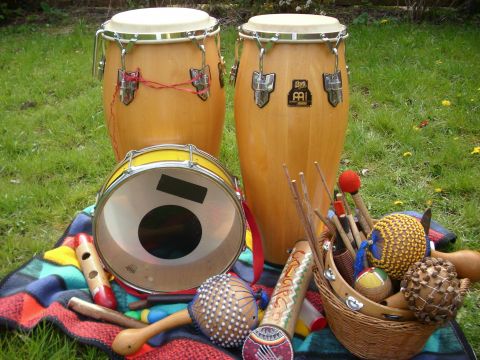 Trommeln, Foto © Christiane Gruska